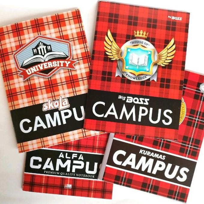 

Buku Tulis BMB Campus 70 Lembar 1 Pak (Isi 10 Pcs) - Paper Stationery