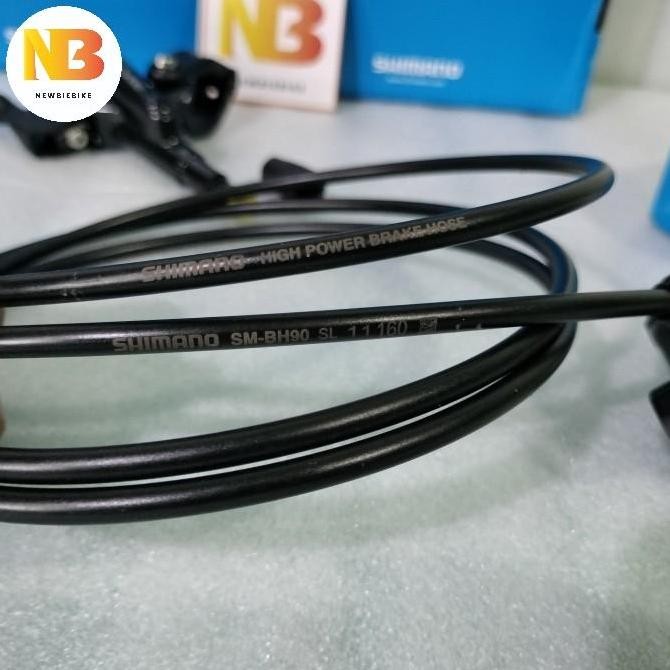 Brakeset Hidrolik Shimano Deore M6100 Rem Brake Set Original Sepeda