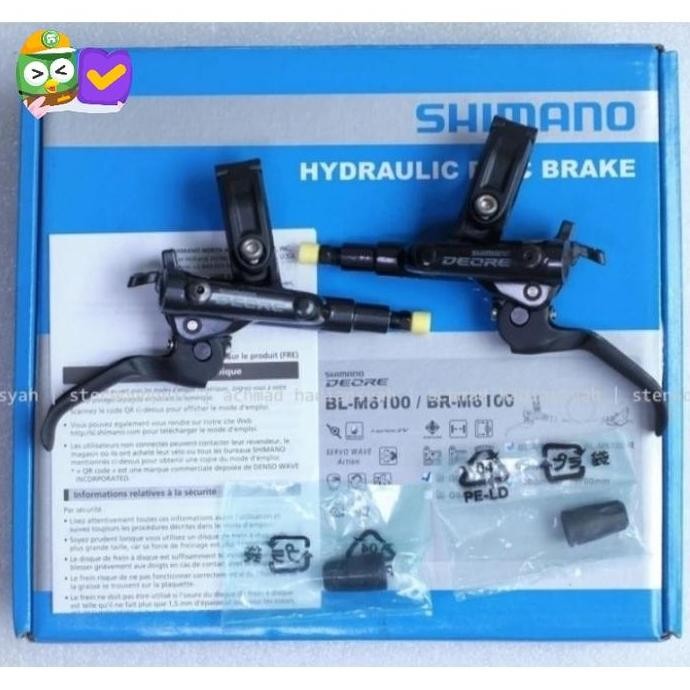 Brakeset Brake Lever Shimano Deore M6100 murah