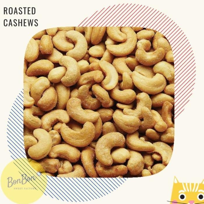 

LM KACANG MEDE PANGGANG ORIGINAL ASIN BAWANG / METE OVEN ROASTED 500 GRAM