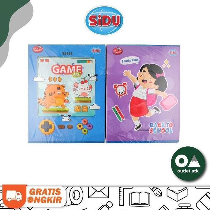 

Buku Tulis Sekolah SIDU 58 Lembar Isi 10 per Pack