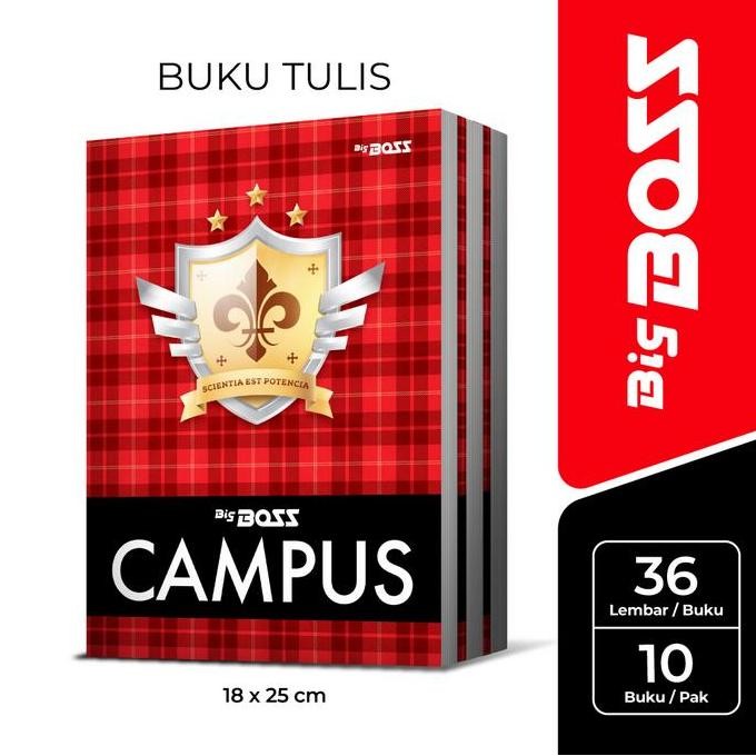 

Buku tulis Big Boss 36 Campus