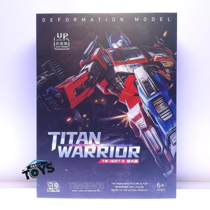 Baiwei TW-1027D Titan Warrior Tengwei Deformation Robot Transformer