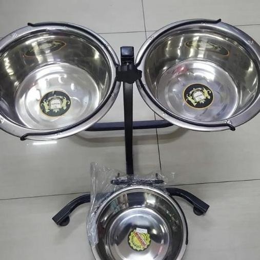 Tempat Makan Anjing Kucing Stand Makan Anjing Tiang Makan Anjing 521
