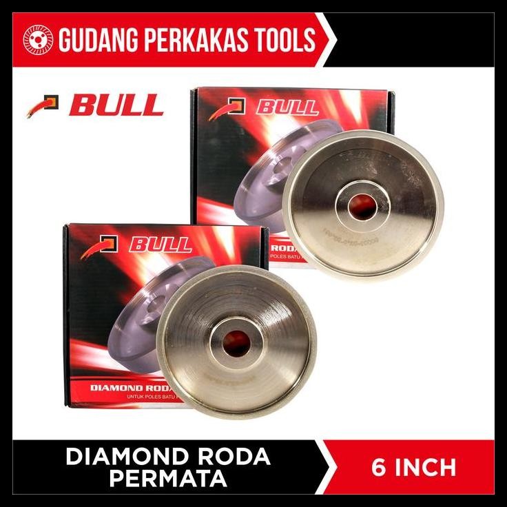 DISKON BULL DIAMOND ASAHAN BATU AKIK 6 INCH RODA