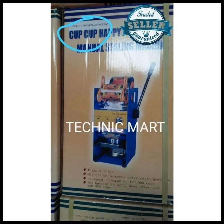 BEST DEAL CUP SEALER MESIN PRESS GELAS ET-D8 ETON MOLLAR