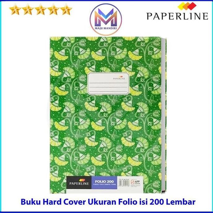 

Buku Hard Cover Paperline Folio Isi 200 Lembar / Buku Akuntansi