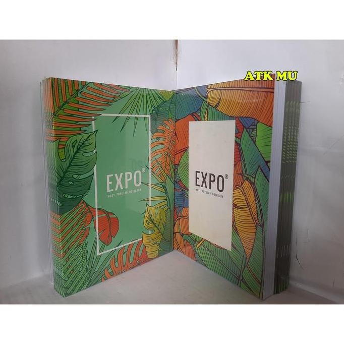 

Buku Tulis Boxy Campus 52 Lembar EXPO / Buku Tulis Nature 1 Pak isi 10