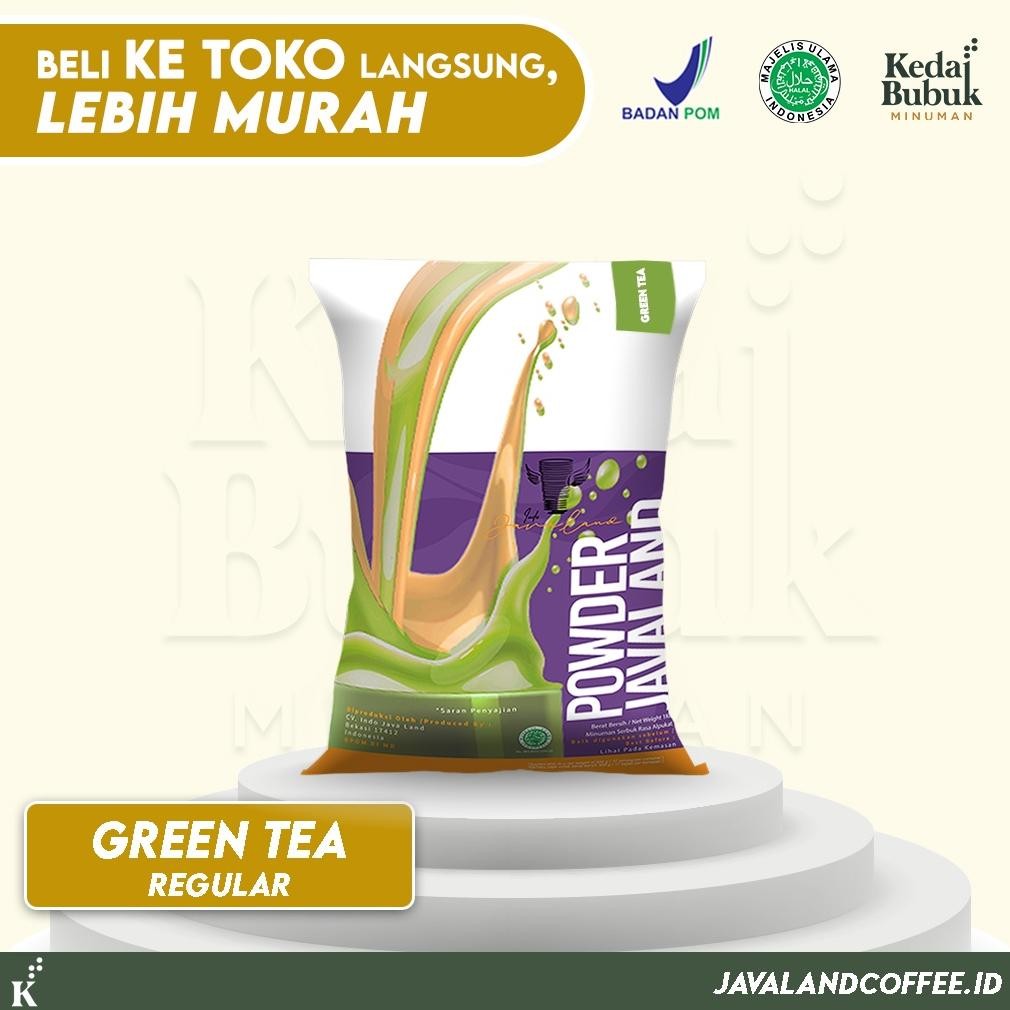 

Sale Javaland Bubuk Minuman Rasa Green Tea / Matcha 1Kg - Regular Plain