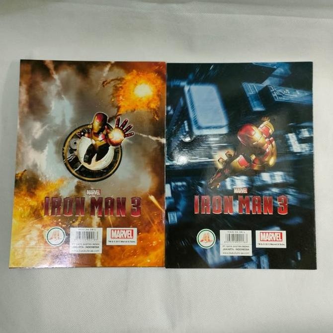 

Buku Tulis AA Maxi Motif IRONMAN isi 38 Lembar 1 Pack isi 10 Buku