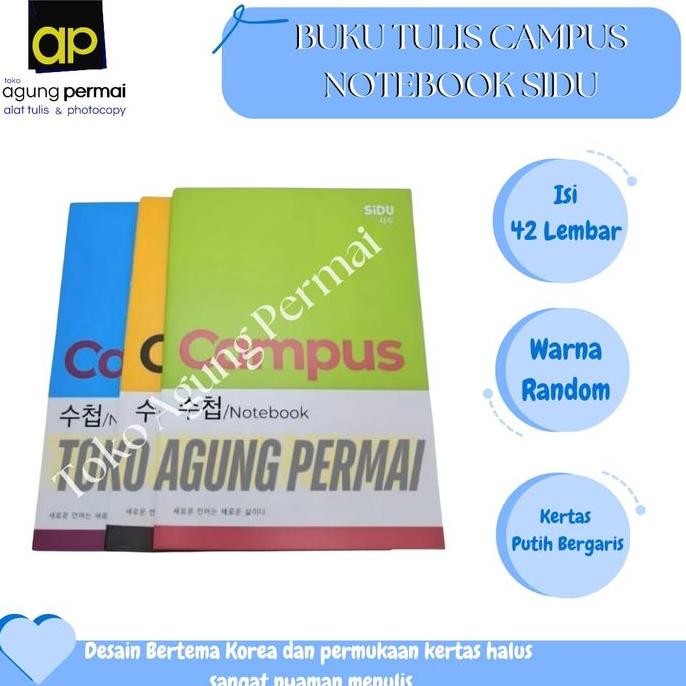 

Buku Tulis Sidu Campus 42 lembar
