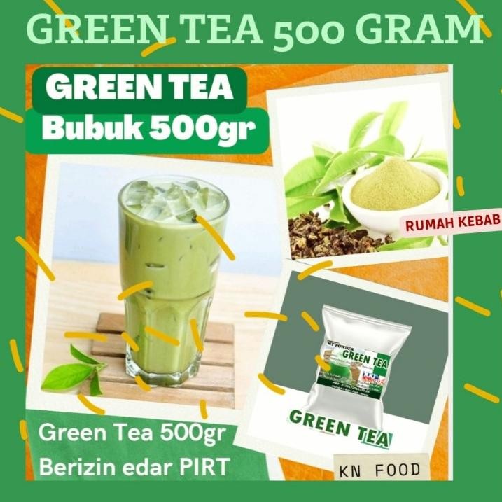 

Sale Bubuk Minuman Green Tea Matcha 500Gram - Greentea Powder Drink