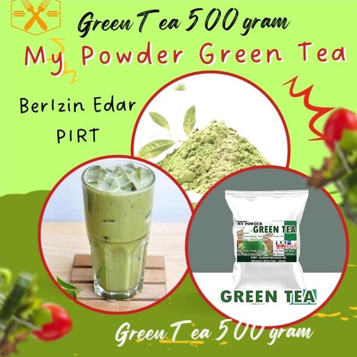 

Promo Bubuk Minuman Green Tea Matcha 500Gr || Greentea Powder - 500 Gram