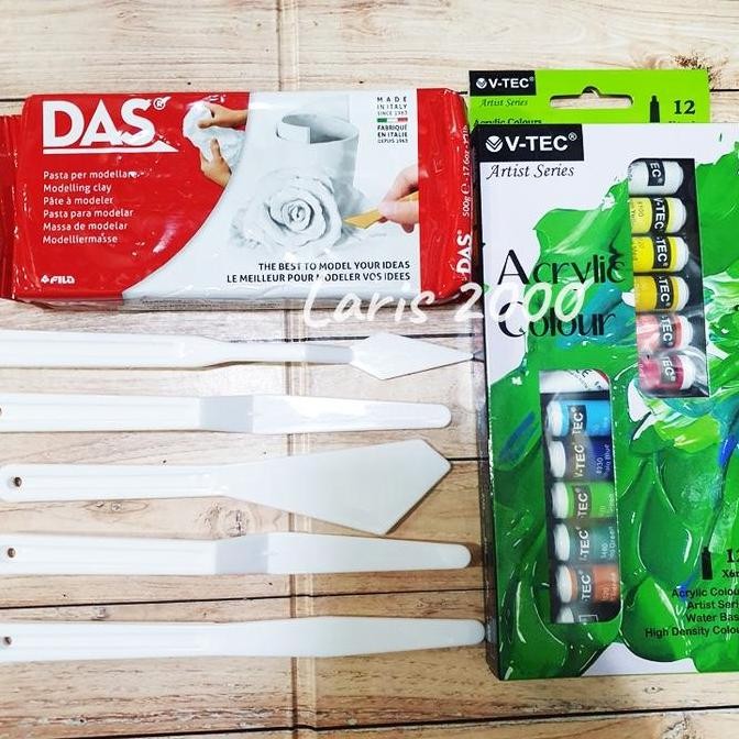 

Promo / Terlaris Paket DAS Clay Air Dry Modelling Knife Clay Set Cat Acrylic Terbaik