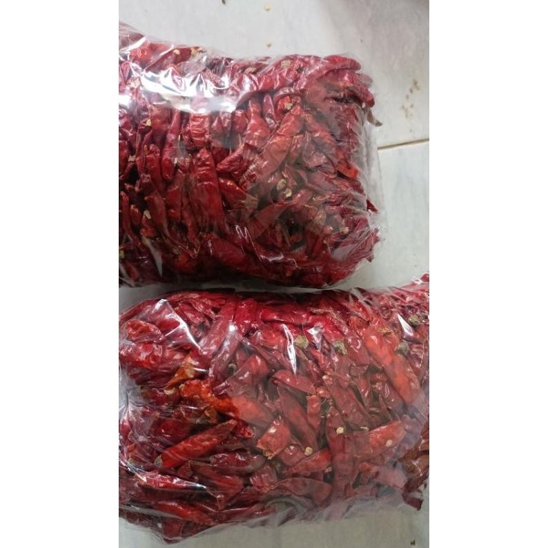 

Momen Spesial Kemasan 1Kg Cabe Rawit Teja Kering Infor India Kuakitas Bagus