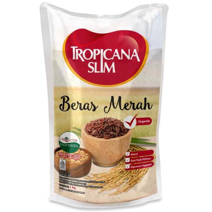 

Slim Beras Merah Organik 1 Kg Beras Merah Pulen Tinggi Serat