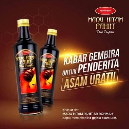 

TERMURAH MADU HITAM PAHIT AR-ROHMAH PLUS PROPOLIS 460GR - HERBAL DIABETES & LAMBUNG