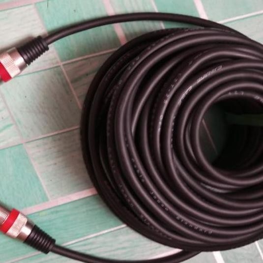 BARU KABEL MIC XLR CANARE 10M JACK CANON MALE TO FEMALE