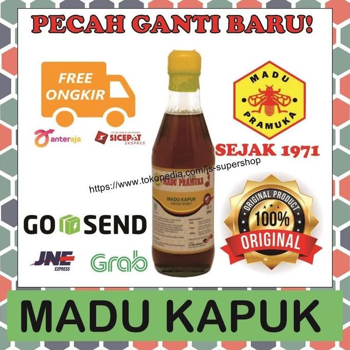 

TERMURAH MADU KAPUK 350ML - MADU PRAMUKA ASLI DARI LEBAH KAPUK MURNI