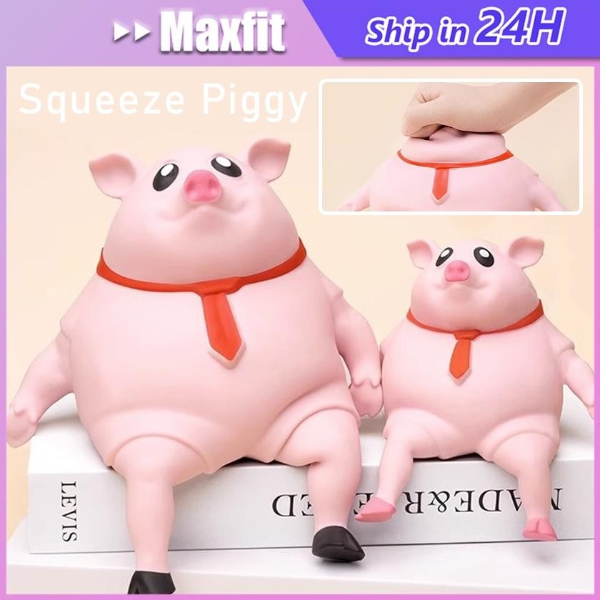 Squishy Babi Pink Pig Antistress Kawaii Mainan Squishy Lucu Murah Penghilang Stress Mainan Anti Stress Dim