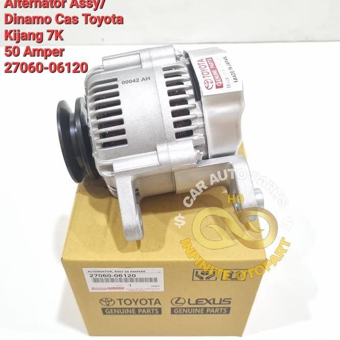 Dinamo Ampere Alternator 50Amper Kijang 7K