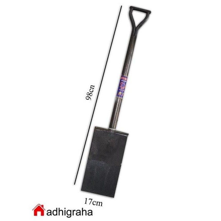 Sekop Lempak Tanah Gagang Besi