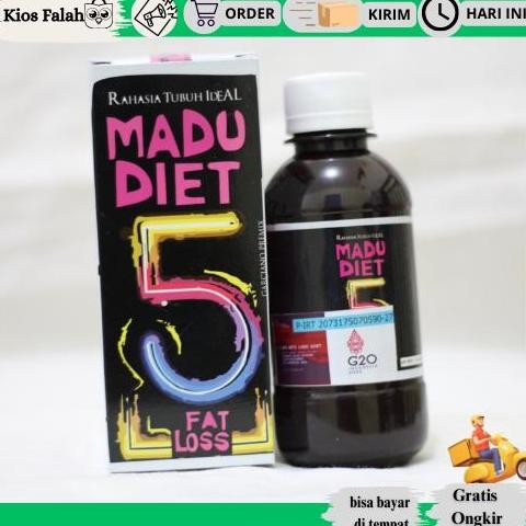 

TERMURAH MADU DIET 5 HERBAL ALAMI PENURUN LEMAK DAN FAT LOSS SEHAT AMAN