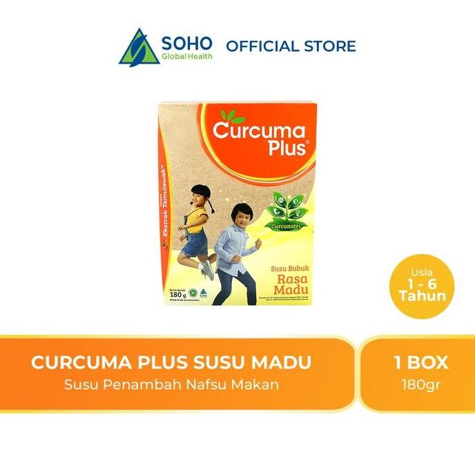 

TERMURAH CURCUMA PLUS SUSU BUBUK TEMULAWAK MADU 180GR - NUTRISI ANAK SEHAT