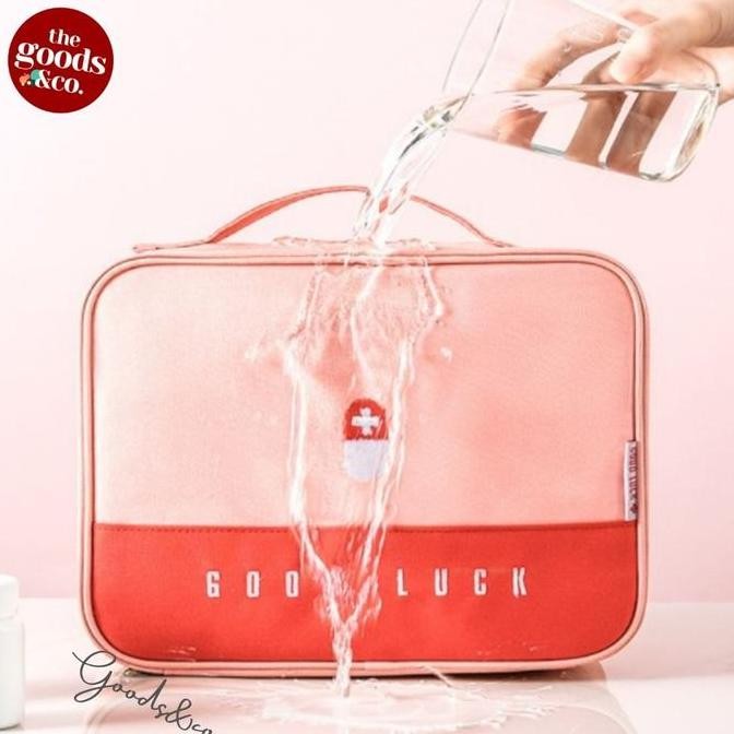 TAS P3K TRAVEL ANTI AIR TAS OBAT TRAVEL WATERPROOF MEDICINE POUCH