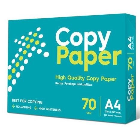 

Kertas Fotocopy Print HVS A4 Copy Paper 70 gr Rim