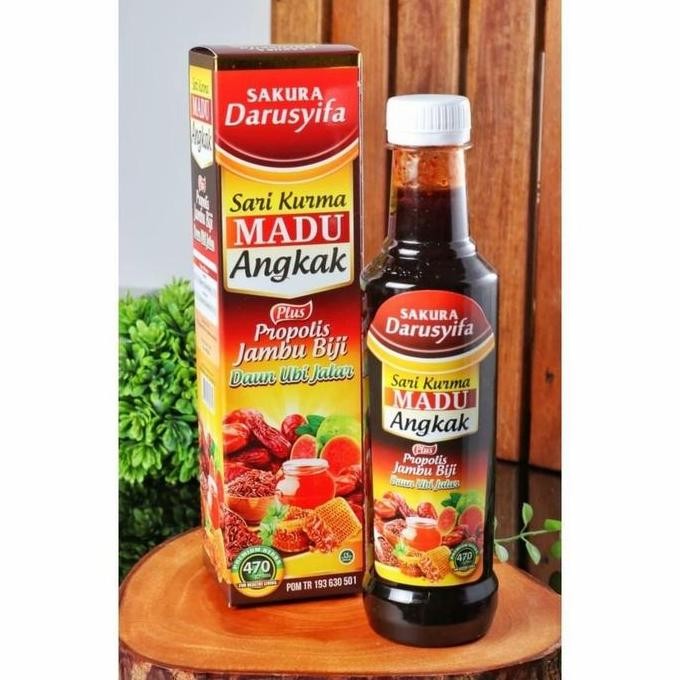 

TERMURAH SARI KURMA MADU ANGKAK 470ML HERBAL DBD - SUPLEMEN DAYA TAHAN TUBUH ALAMI