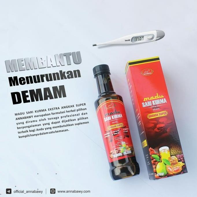 

TERMURAH MADU SARI KURMA ANGKAK SUPER OBAT TYPUS & DBD HERBAL ALAMI
