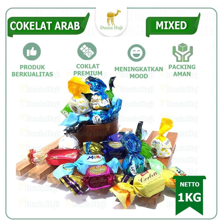 

Cokelat Arab / Coklat Arab Mix Untuk Cemilan Oleh Oleh Haji Dan Umroh