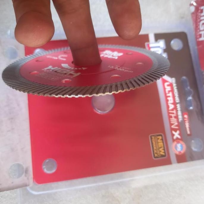 Mata Pisau Potong Granit Kramik Turbo Ultra Thin X Toho