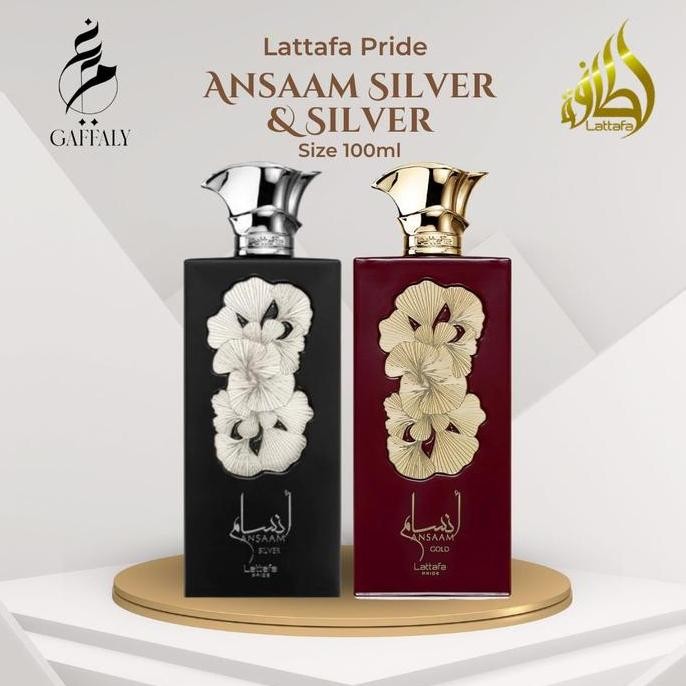 Lattafa Pride Ansaam SIlver & Ansaam Gold || Eau de perfume 100ml