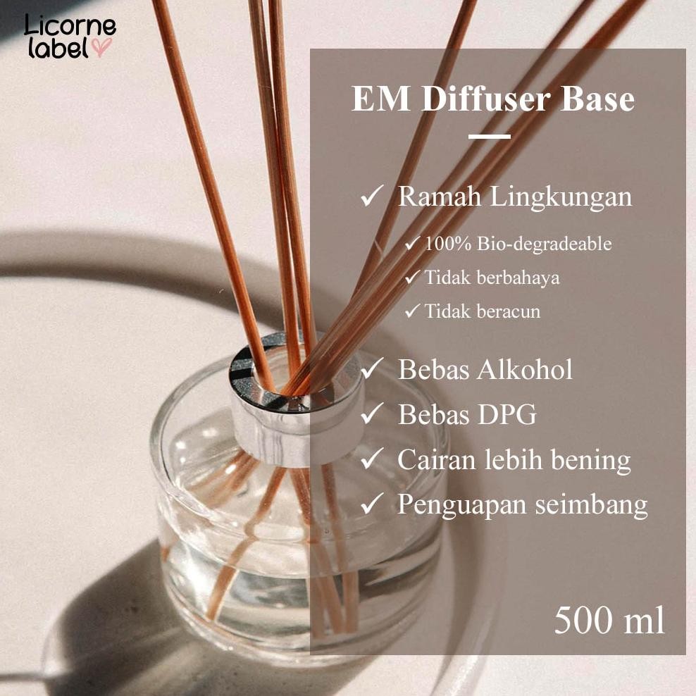 500ml Reed Diffuser Solvent Base Oil Stick Base Pengharum Ruangan Essential Campuran Mix MURAH