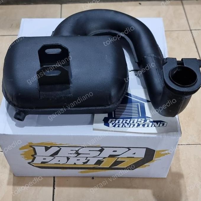 Knalpot Standar Racing Big Box / Bigbox Vespa Px Excel Sprint Ps Super