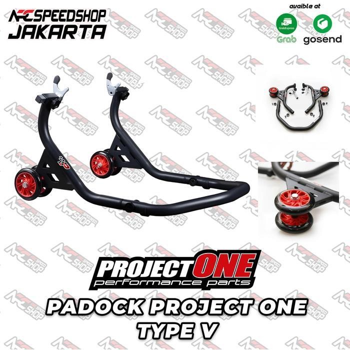 Standart Motor Paddock Belakang Alpha Project One Type + Spool Paddock Cbr250Rr Original Dan Terperc