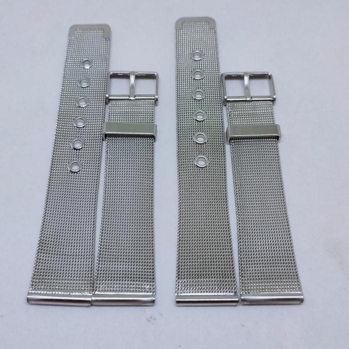 Rantai Jam Tangan Shark Mesh Bracelet Strap 18Mm Stainless Vintage
