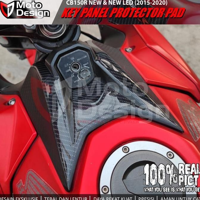 Promo / Terlaris Stiker Timbul Carbon Protector Pad Tankpad Tank Pad Punuk Panel Kunci CB150R CB 150