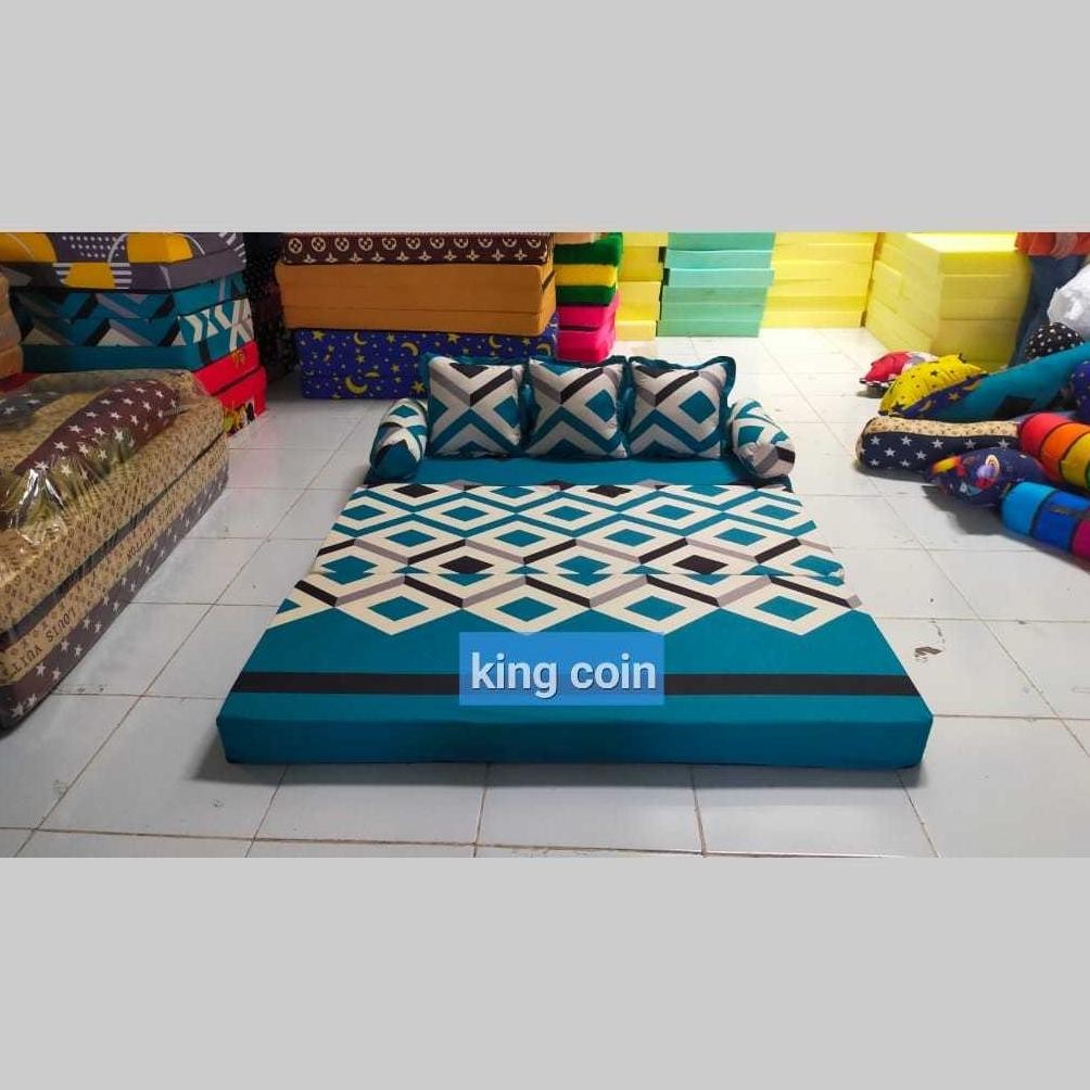 Promo Sofa Bed Royal Foam Bergaransi Kasur Busa Lipat 3 Sofa Bad Minimalis