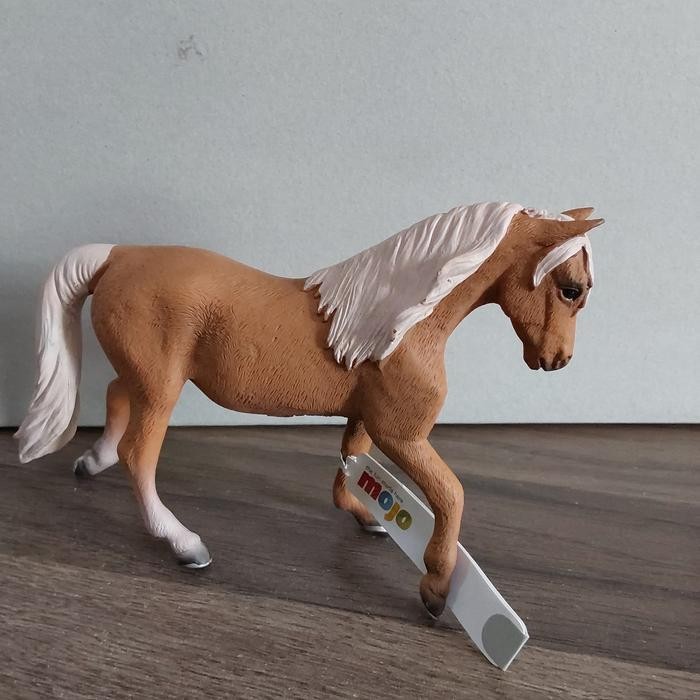 LB MOJO HORSE MORGAN STALLION PALOMINO UK 14X3X9CM 87395 [ORIGINAL MOJO]