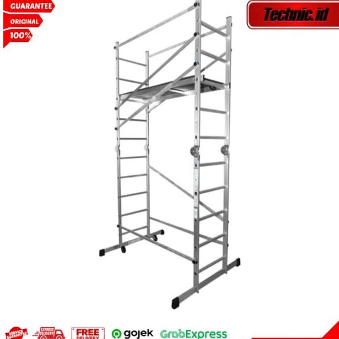 ready Krisbow Tangga Scaffolding 3 Meter Krisbow Tangga Scafolding Multi Fungsi Aluminium Tangga Est