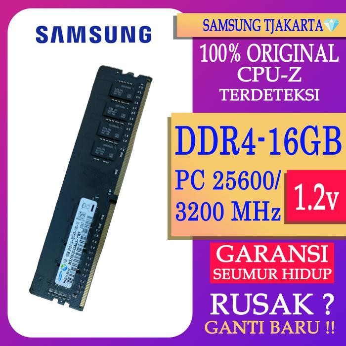 DS RAM PC SAMSUNG DDR4 16GB 25600 / 3200 MHz ORI RAM NB DDR4 16GB 3200MHz
