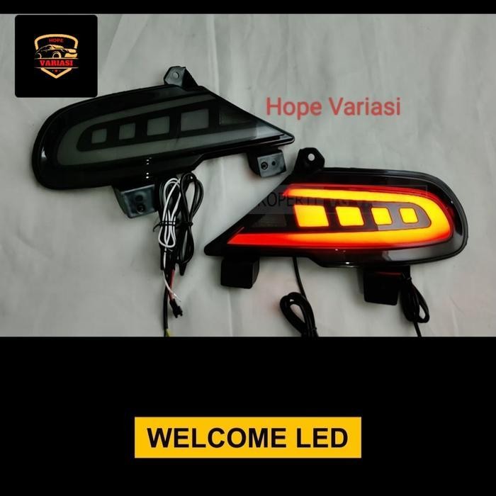 Led Bumper Pajero 4Fungsi 2009 2010 2011 2012 2013 2014 2015 Reflektor Pajero Lama Original Dan Terp