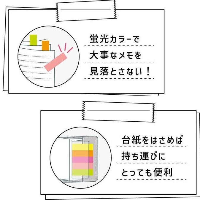 

Sticky Note Index Memo San-X Rilakkuma Sumikko Gurashi Fluorescent Neon Colors Penanda Halaman Limited Edition SS