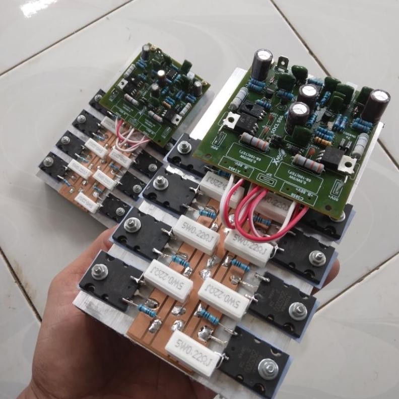 Kit Power Amplifier Plus Final 4 Set Driver SOCl 506 Sublow DiM