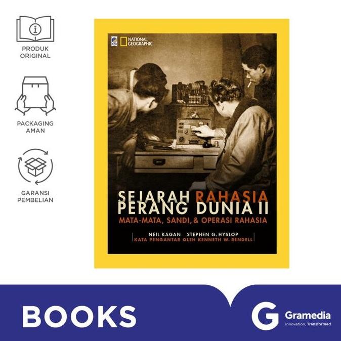 

Buku National Geographic Sejarah Rahasia Perang Dunia II ES