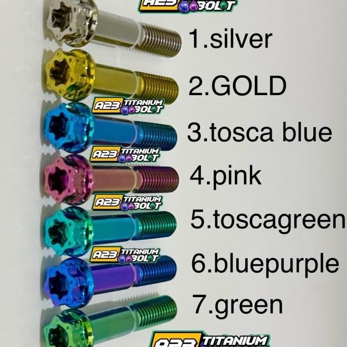 Paket Baut Titanium All Pcx