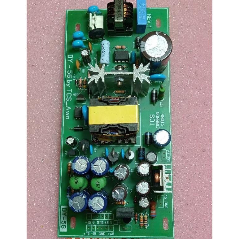 PSU mixer universal 16CH dan DY-56 PCB fiber DiM